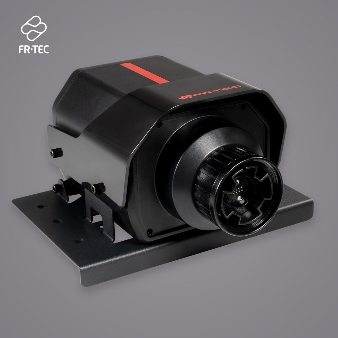 FRTEC - Lenkrad mit Pedalen FR FORCE, Force-Feedback 3,2 Nm, Doppelmotor, abnehmbare Felge, Zahnräde