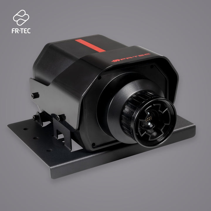 FRTEC - Lenkrad mit Pedalen FR FORCE, Force-Feedback 3,2 Nm, Doppelmotor, abnehmbare Felge, Zahnräde