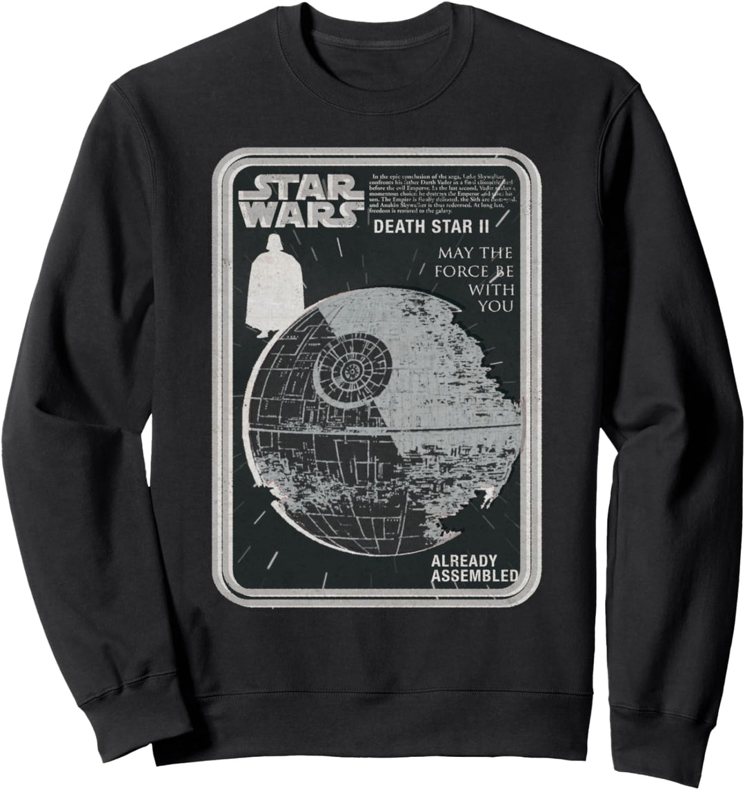 Star Wars Vintage Death Star 2 Model Kit Sweatshirt