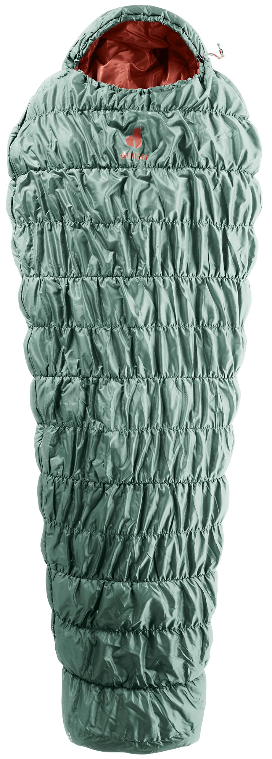 deuter Exosphere +4° SL Damen Kunstfaserschlafsack 2023 sage-redwood Right Zip, sage-redwood Right Z