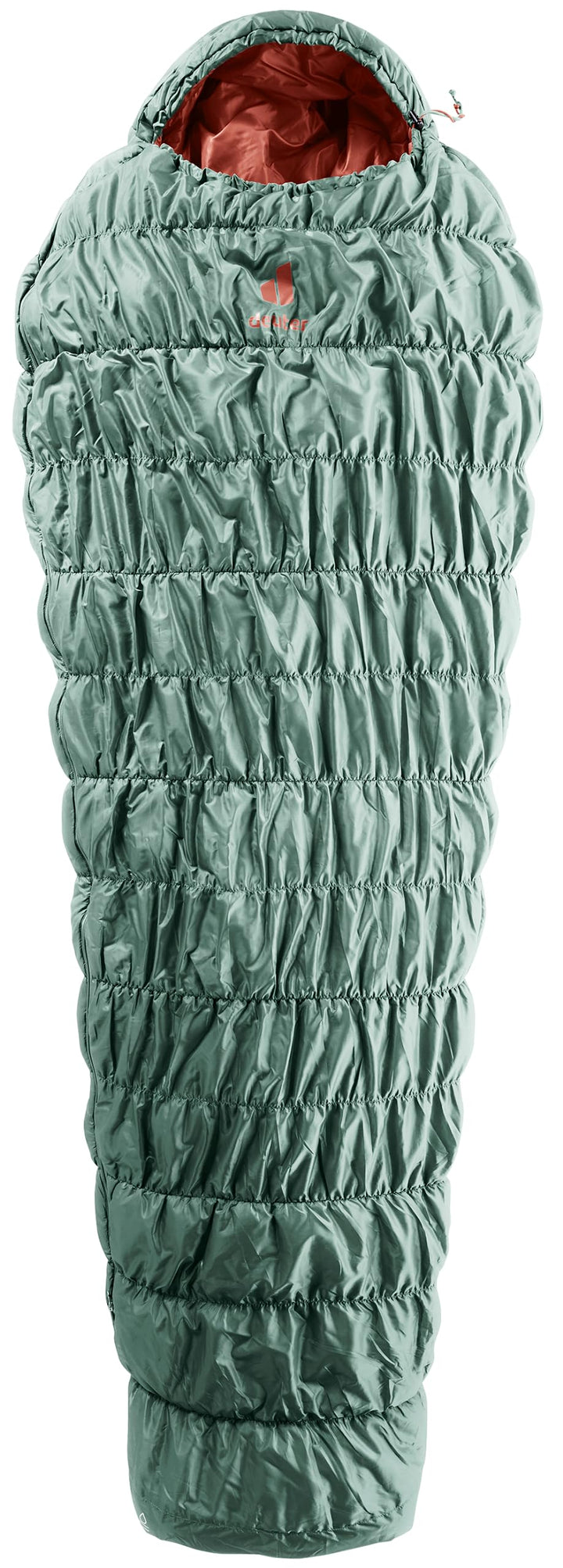 deuter Exosphere +4° SL Damen Kunstfaserschlafsack 2023 sage-redwood Right Zip, sage-redwood Right Z
