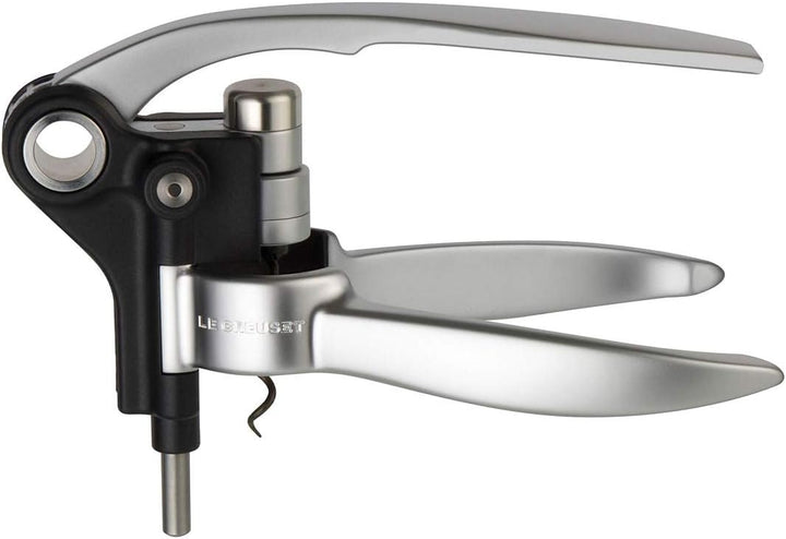 Le Creuset, Professioneller Korkenzieher, Entfernung von Weinkorken, Silber (Metal), LM250 & Aktiv-W