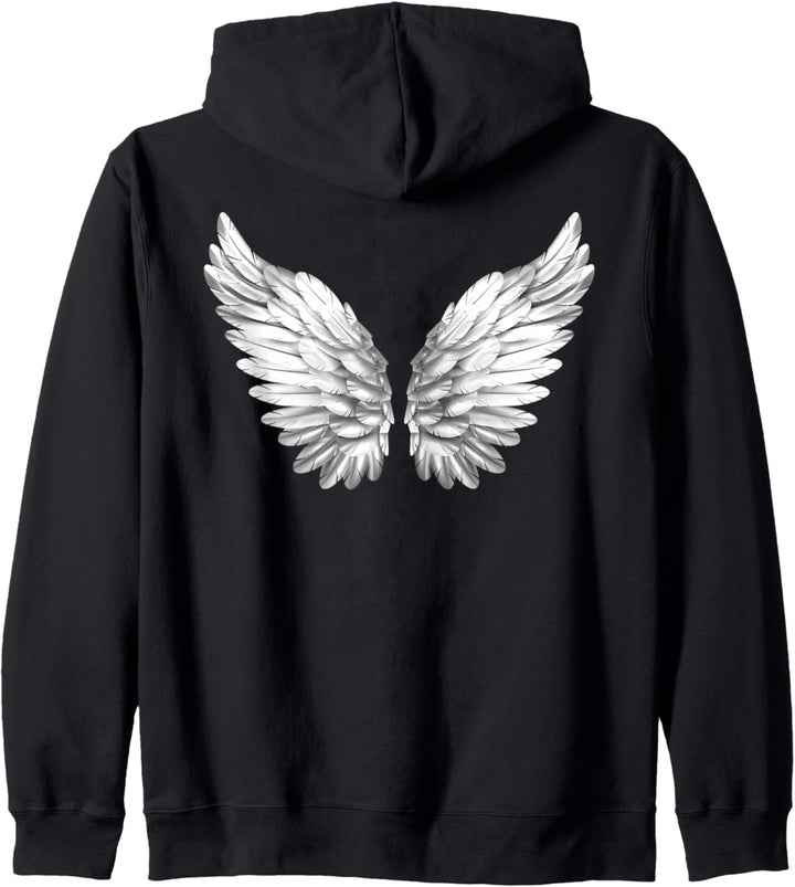 Engelsflügel Weiss Engel Flügel Engelflügel Angelwings Engel Kapuzenjacke