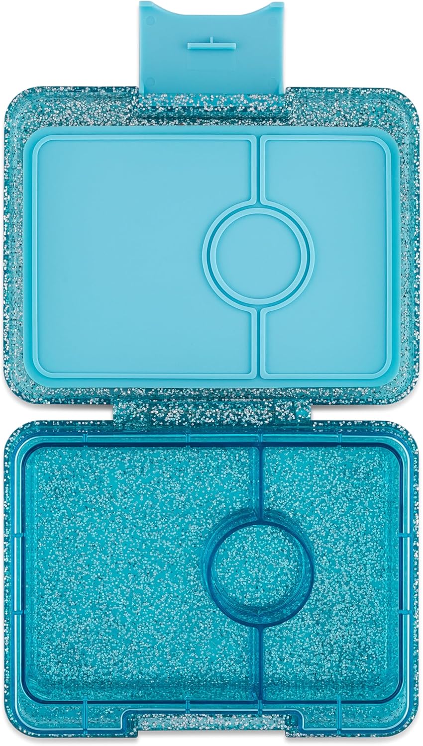 Yumbox Snackbox - Auslaufsicher, BPA-frei, 3-Fach Snackbehälter für Kinder &amp; Erwachsene - Tragbar, L