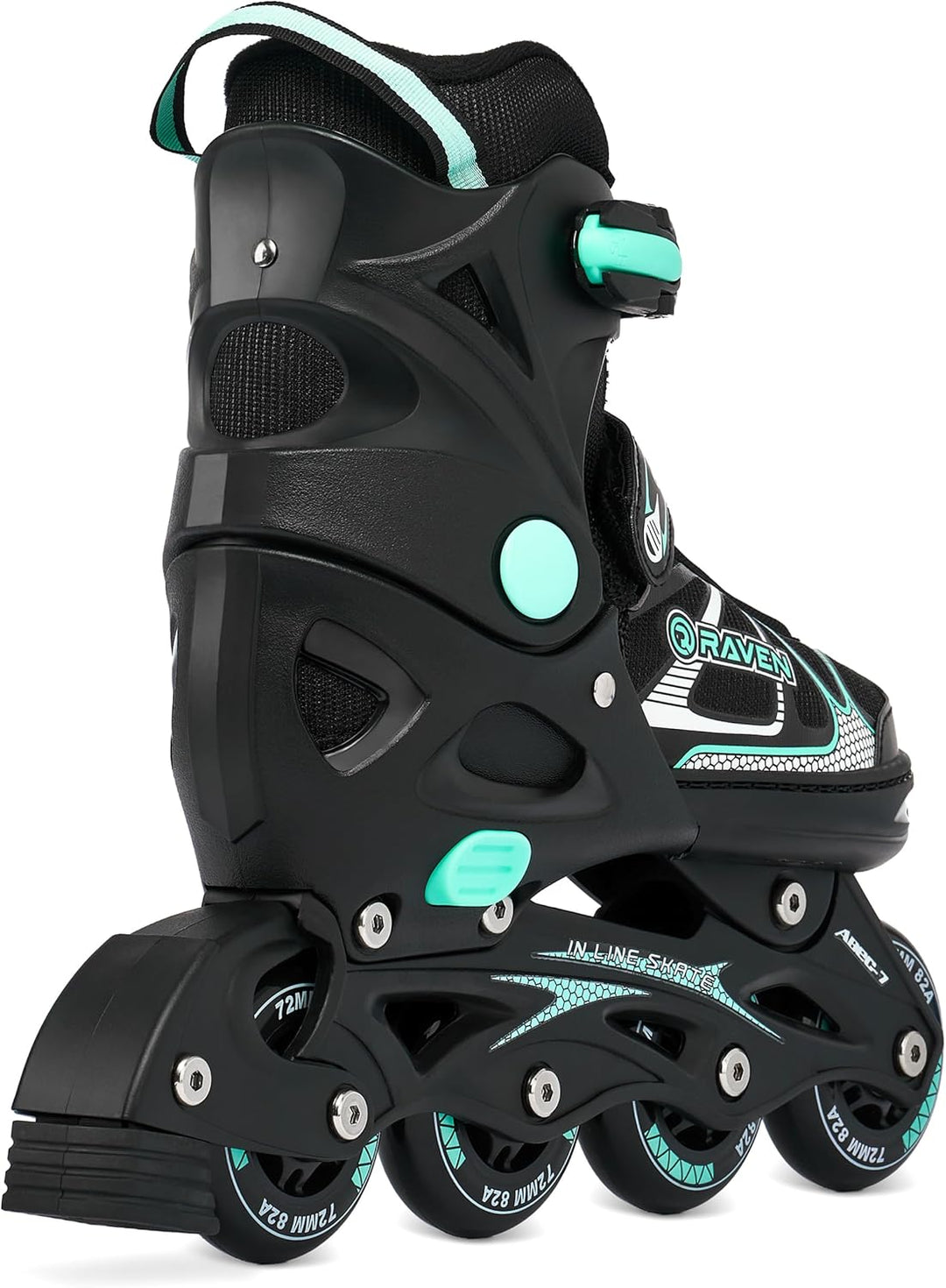 RAVEN Inline Skates Inliner für Kinder und Erwachsene OPTIONAL 2in1 mit Schlittschuhen verstellbar,