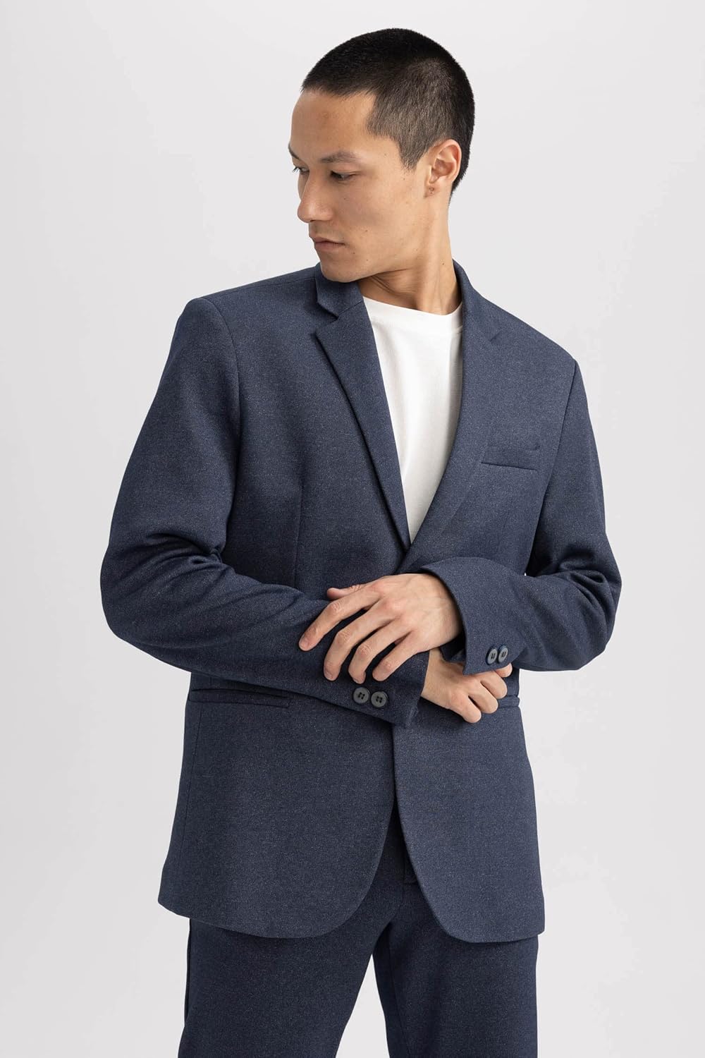 DeFacto Herren Blazer 54 Navy, 54 Navy