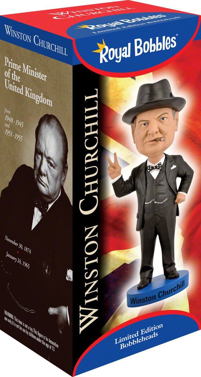 Royal Bobbles - Wackelkopffigur Winston Churchill - V2
