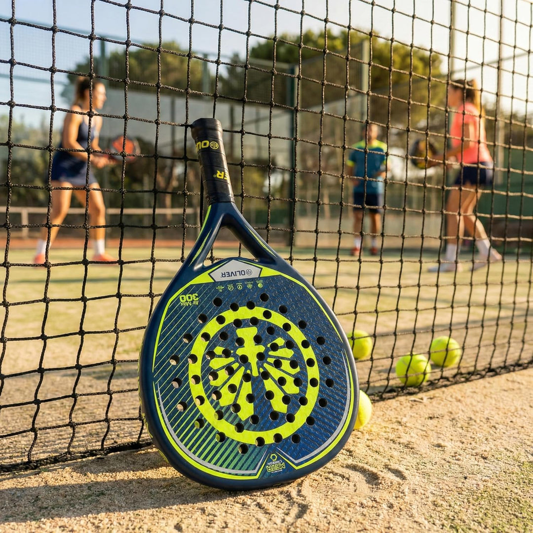 Oliver Padel Schläger Air Max 300 für Anfänger - Metacarbon - Eva HI-Soft - Tropfenform