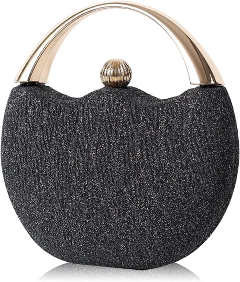 CORIOS Damen Abendtasche Funkelnd Clutch Glitzer Henkeltasche Glänzend Umhängetasche Hochzeit Brautb