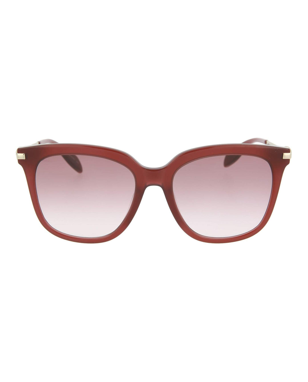 Alexander Mcqueen Damen Am0107S 003 55 Sonnenbrille, Rot (003/Burgundy/Pink)