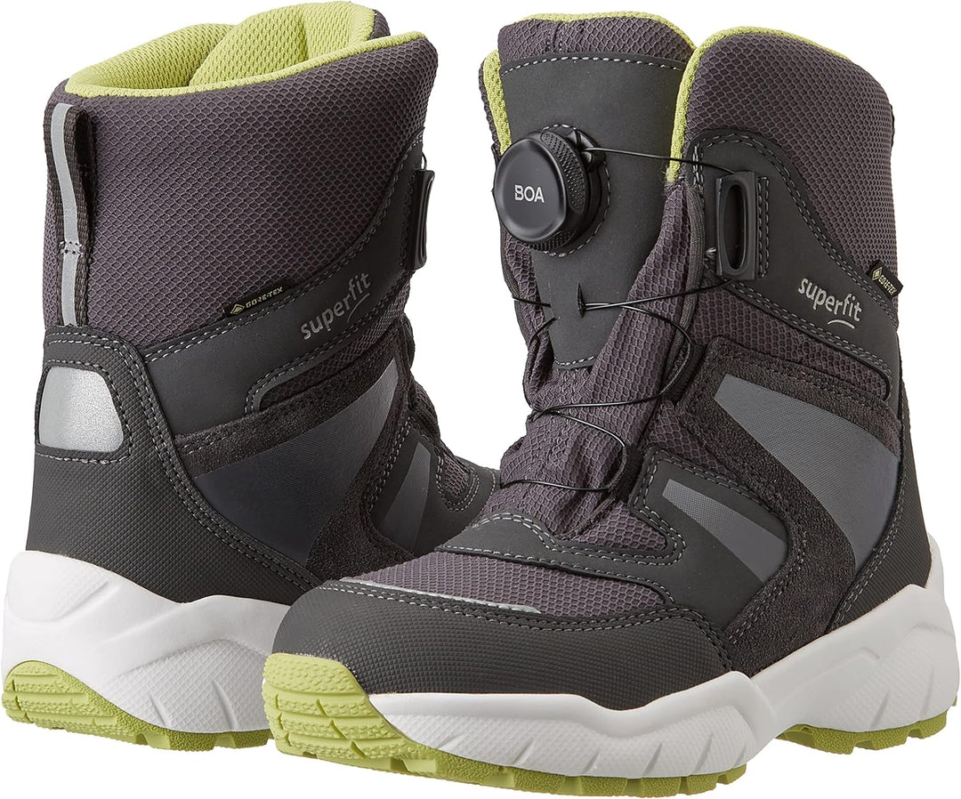 Superfit CULUSUK 2.0 Stiefel Gore-Tex 1-009160 Mädchen 37 EU Weit Grau Hellgrün 2000, 37 EU Weit Gra