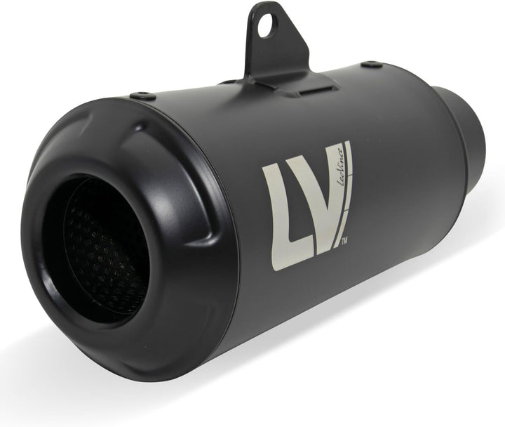 Endschalldämpfer LeoVince SLIP-ON SBK LV-10 FULL BLACK, Edelstahl schwarz, mit Zulassung für Honda C