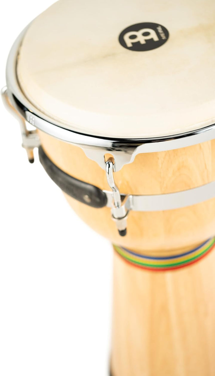 Meinl Percussion DJW3NT Wood Djembe, Floatune Series 30,48 cm (12 Zoll) Durchmesser, natural
