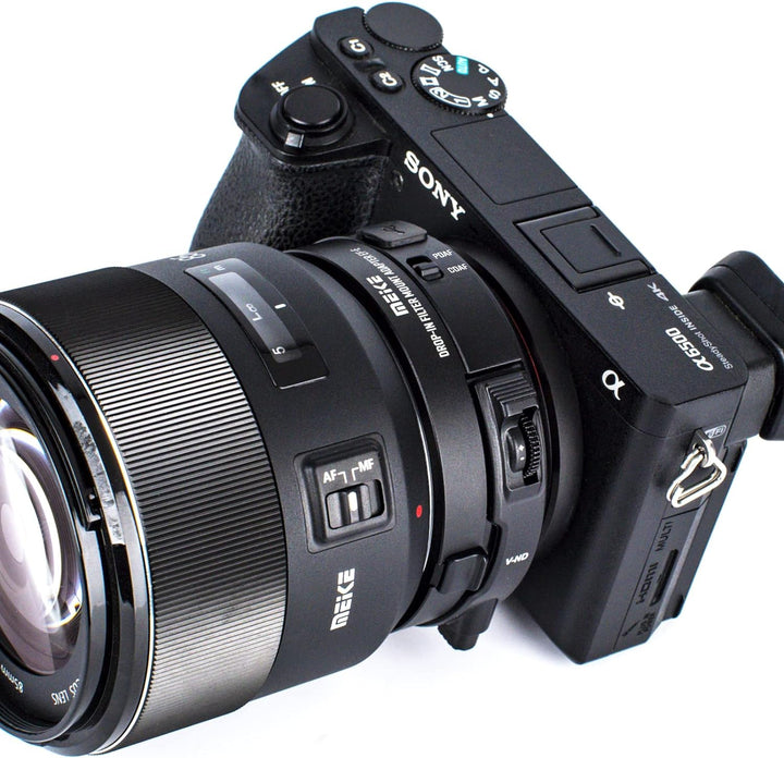 Meike MK-EFTE-C VND Drop-In Filter Autofokus Mount Objektivadapter für Canon EF/EF-S Objektive an So
