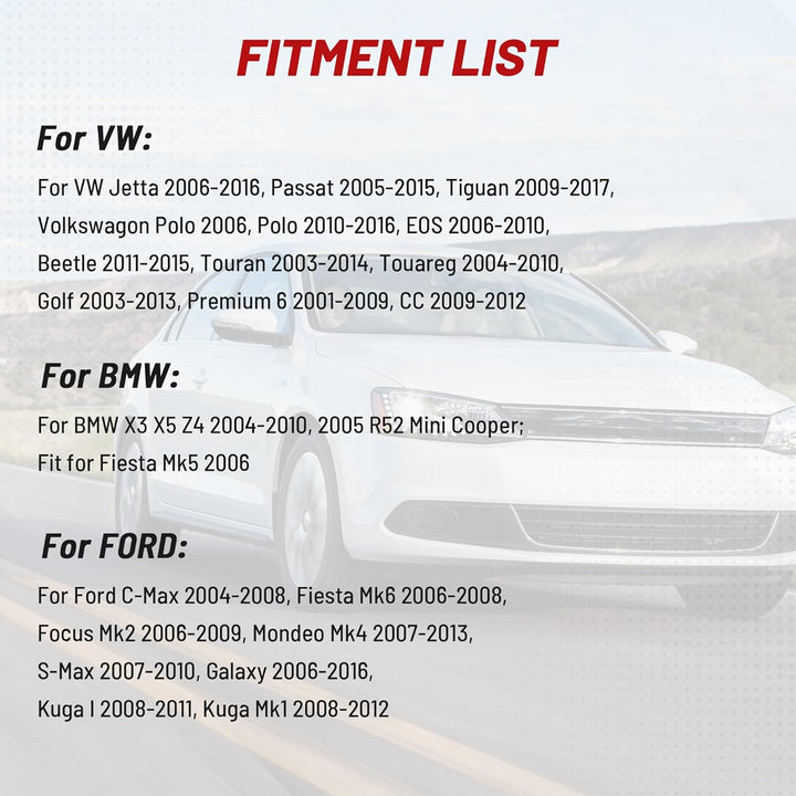 RED WOLF ISO Radio Stecker 16 Pin Auto Radio Kabelbaum ISO Adapter für VW Tiguan Passat Golf BMW 1er