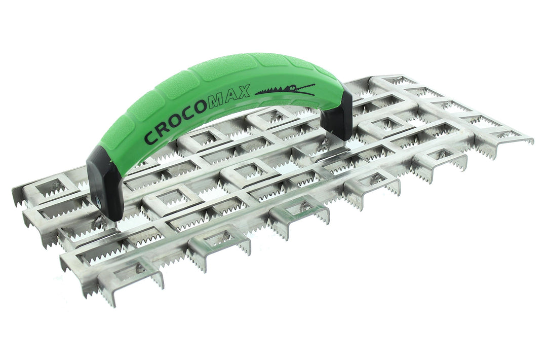 Profi Schleifraspel 330 x 140 x 15 mm rostfrei mit Ergo-Softgriff Gitterrabott Putzhobel Rabott Edel