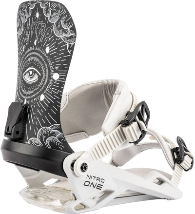 Nitro Snowboards Herren One '23 Snowboard All-Terrain-Bindung M ALL EYES ON ME, M ALL EYES ON ME