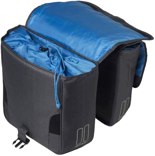 Basil B.V. Unisex – Erwachsene Sport Design Mik Gepäckträgertaschen 32 Liter Graphite, 32 Liter Grap