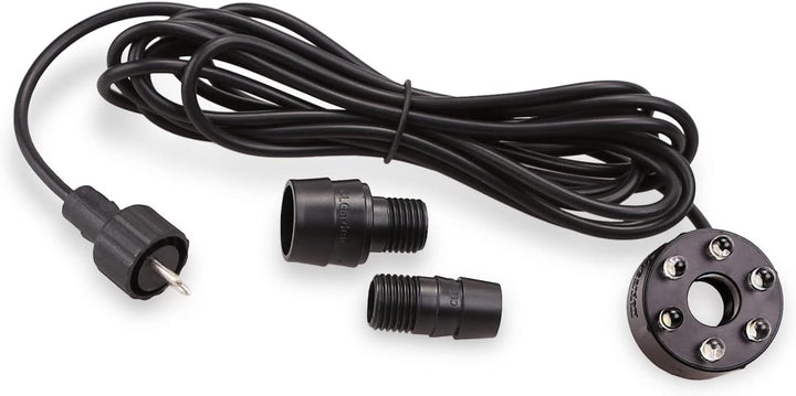 CLGarden 3 Stück LED Ring Multicolor für LED Springbrunnen Set Mehrfarbig Beleuchtung