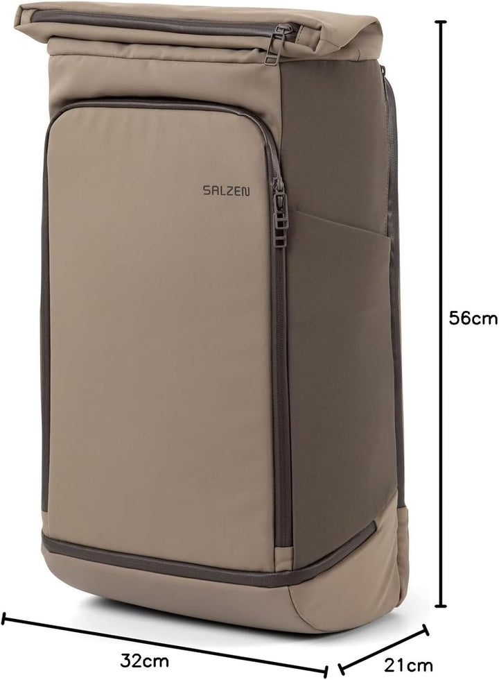 SALZEN Unisex Triplete L Rucksack (1er Pack) 32 x 21 x 56 cm Hammada Brown, 32 x 21 x 56 cm Hammada