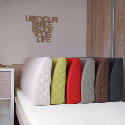 sabeatex® Rückenlehne für Bett, Sofakissen, Rückenkissen für Lounge-oder Palettenmöbel in 5 trendige