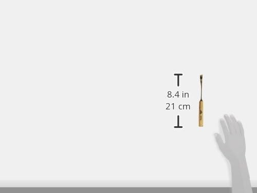 STUBAI Stemmeisen Stechbeitel Serie 52 - Form 22 | Gekröpftes, linksschräges Balleisen 10 mm, mit Ho