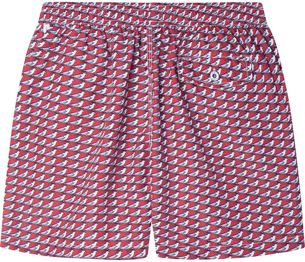 Hackett London Herren Shorts Seagulls L 2fnracing Red, L 2fnracing Red