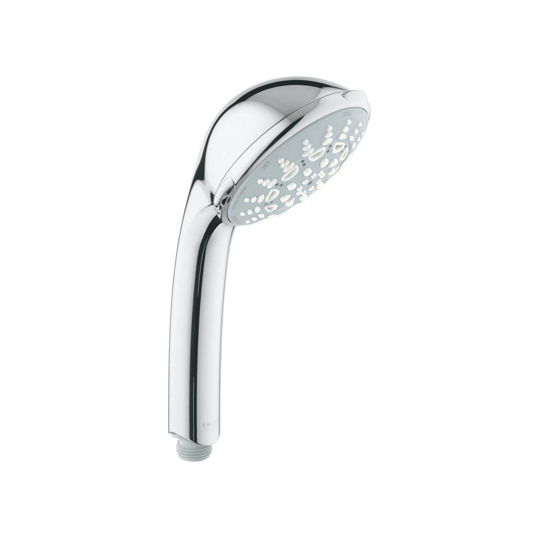 GROHE Relexa 100 Five - Handbrause (5 Strahlarten, langlebige Oberfläche, Antikalk-System), chrom, 2