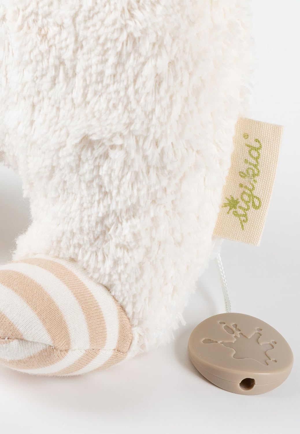 SIGIKID 38887 Spieluhr Schaf Green Mädchen und Jungen Babyspielzeug empfohlen ab Geburt weiss Weiss/