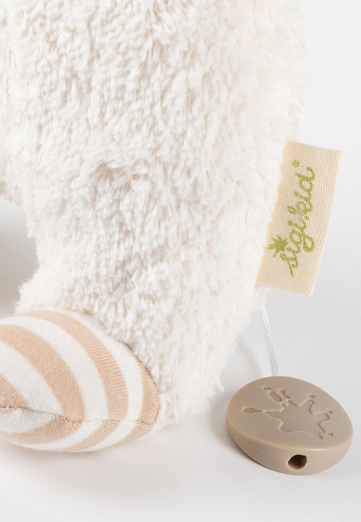SIGIKID 38887 Spieluhr Schaf Green Mädchen und Jungen Babyspielzeug empfohlen ab Geburt weiss Weiss/