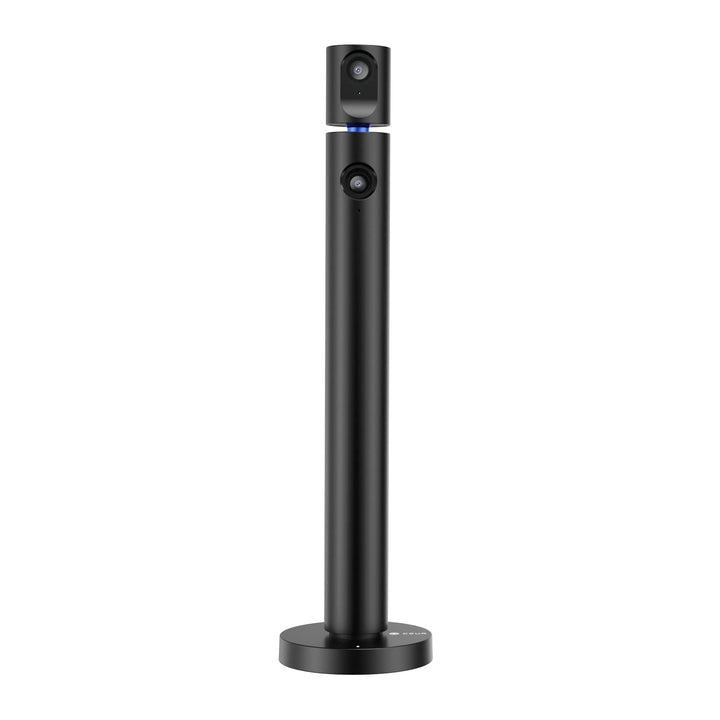 CZUR Halo Dual Webcam 180° Drehbare, 1080P Kamera mit Mikrofon Streamcam Videokamera 90° Sichtfeld C