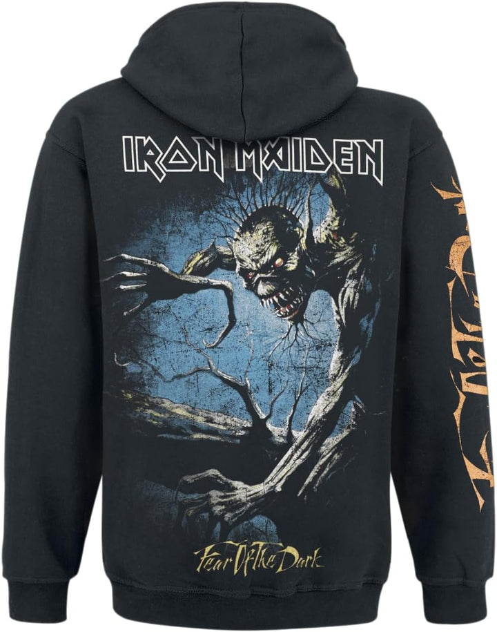 Iron Maiden Fear of The Dark Männer Kapuzenpullover schwarz L Schwarz, L Schwarz