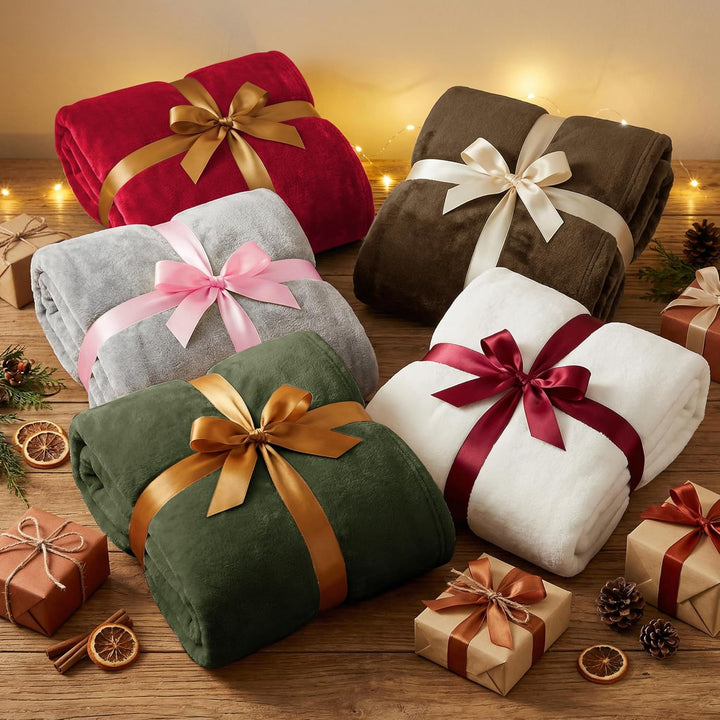 CozyLux Kuscheldecke Flauschig Decke 230x270 - Flanell Kuscheldecke Extra Gross, Weiche Sofa Decke,