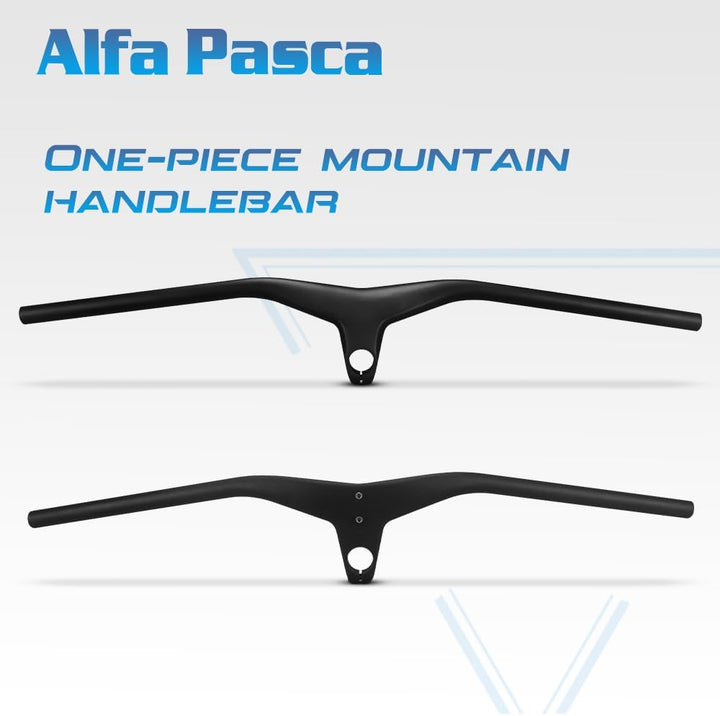Alfa Pasca mtb lenker carbon 1-1/8" mtb lenker riser carbon Integrierte UD matt 720 * 80mm mountainb