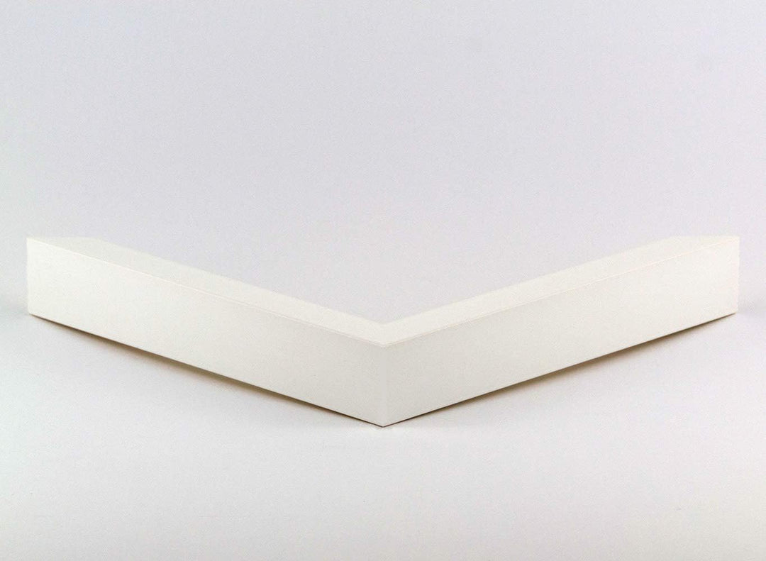 Objektrahmen Talon SPACE 70x70 cm Weiss Hochglanz 3D Bilderrahmen zum Befüllen, 70x70 cm Weiss Hochg