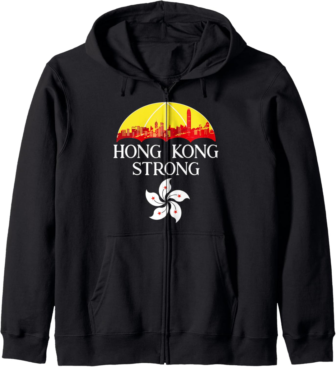Freedom Strong Hong Kong China Demokratie Unterstützer Kapuzenjacke