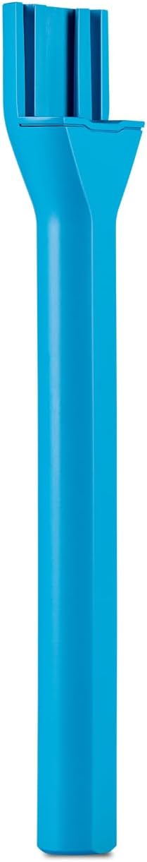 Rode Interview GO Handadapter für Wireless Sendemodule Blau mit keepdrum Fell-Windschutz, Blau