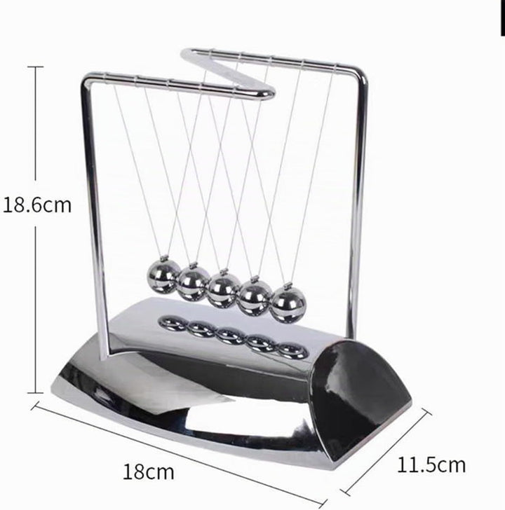 Einzigartige Z-Form Newton Kugelstosspendel Kugelspiel, Newton Pendel, 5 Kugeln Kugelpendel, Pendelk