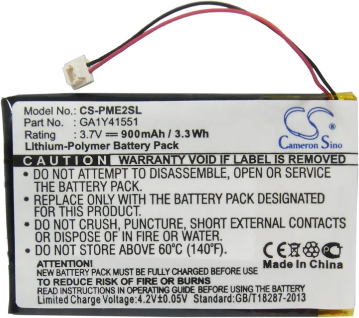 Cameron Sino CS-PME2SL Akku für Palm Tungsten E2 / GA1Y41551-3,7 Volt 900mAh Li-Polymer