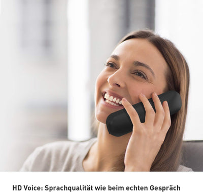 Panasonic KX-TGQ200GB DECT IP-Telefon (schnurlos, CAT-iq 2.0 kompatibel, Freisprechmodus, Anruferspe