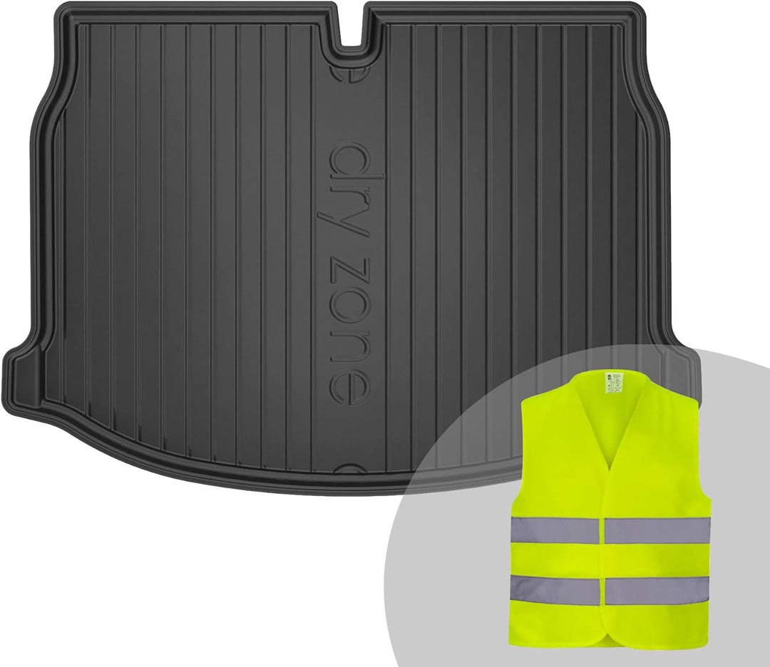 FROGUM DryZone Gummimatte Ganzjährige Praktische Auto Kofferraummatte Kofferraumwanne passend für Vo