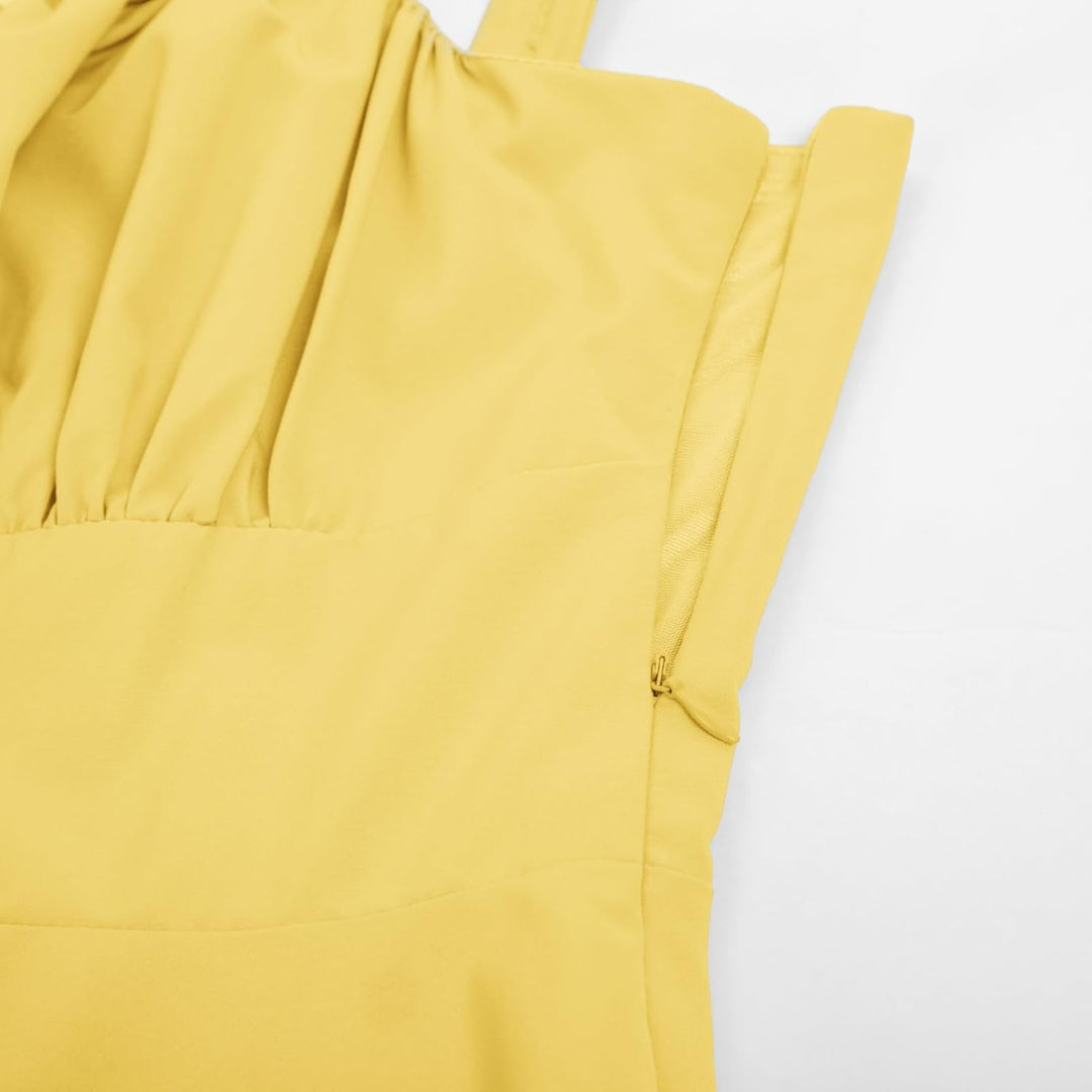 Belle Poque Damen Kleider Casual Cocktailkleid Sommerkleid Elegant Spaghetti Freizeitkleid A-Line La