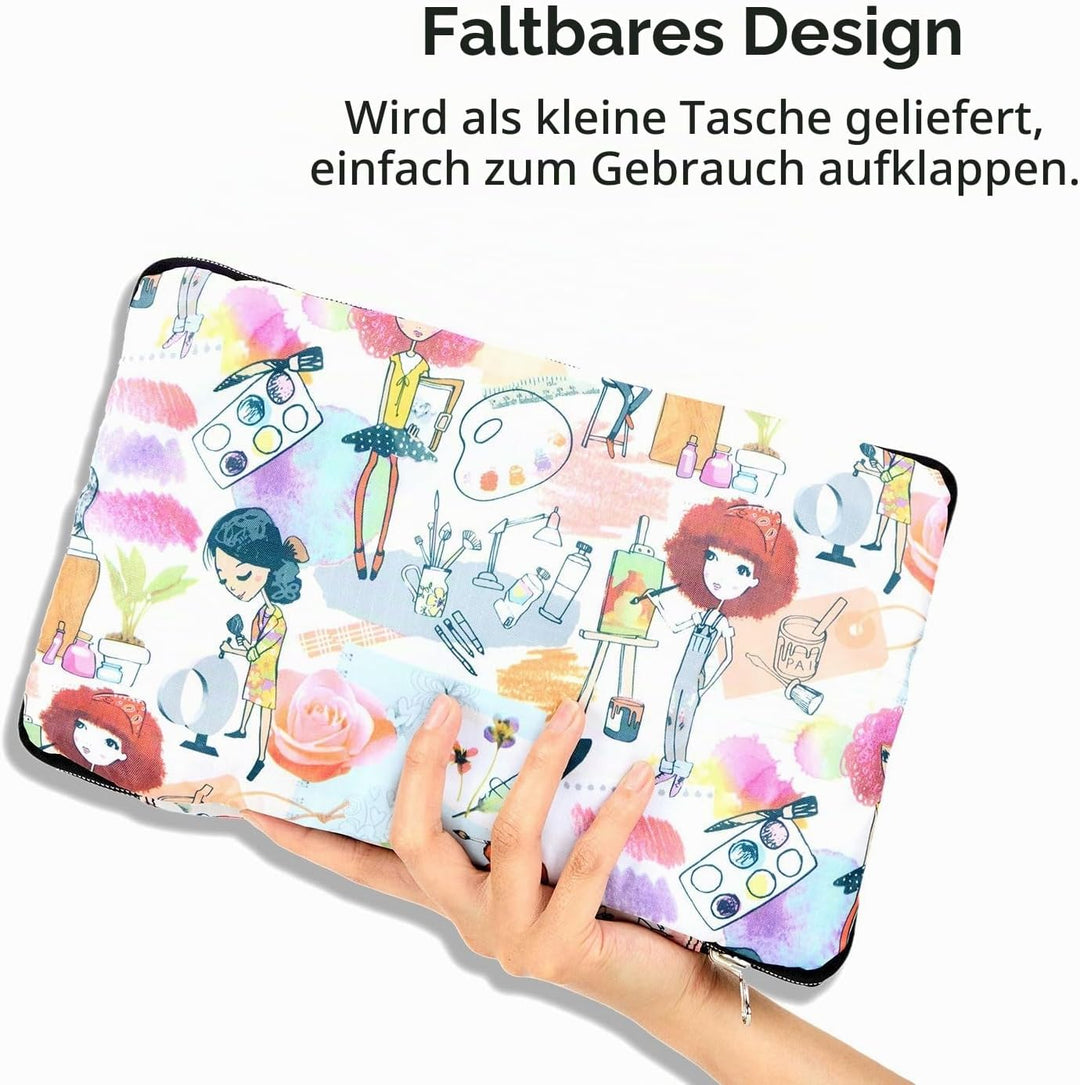Arxus Grosse Faltbare Reisetasche Tragen Sie die Reisetasche am Wochenende über dem Gepäck mit Schul
