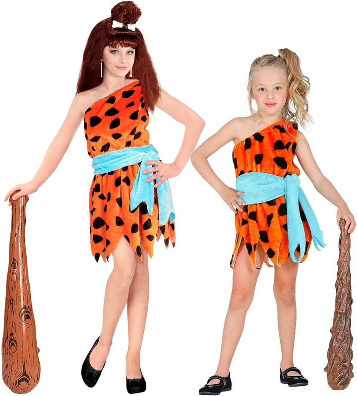 WIDMANN 05785 COSTUME RAGAZZA DELL'ETA' DELLA PIETRA 4/5 #057E 116, 116