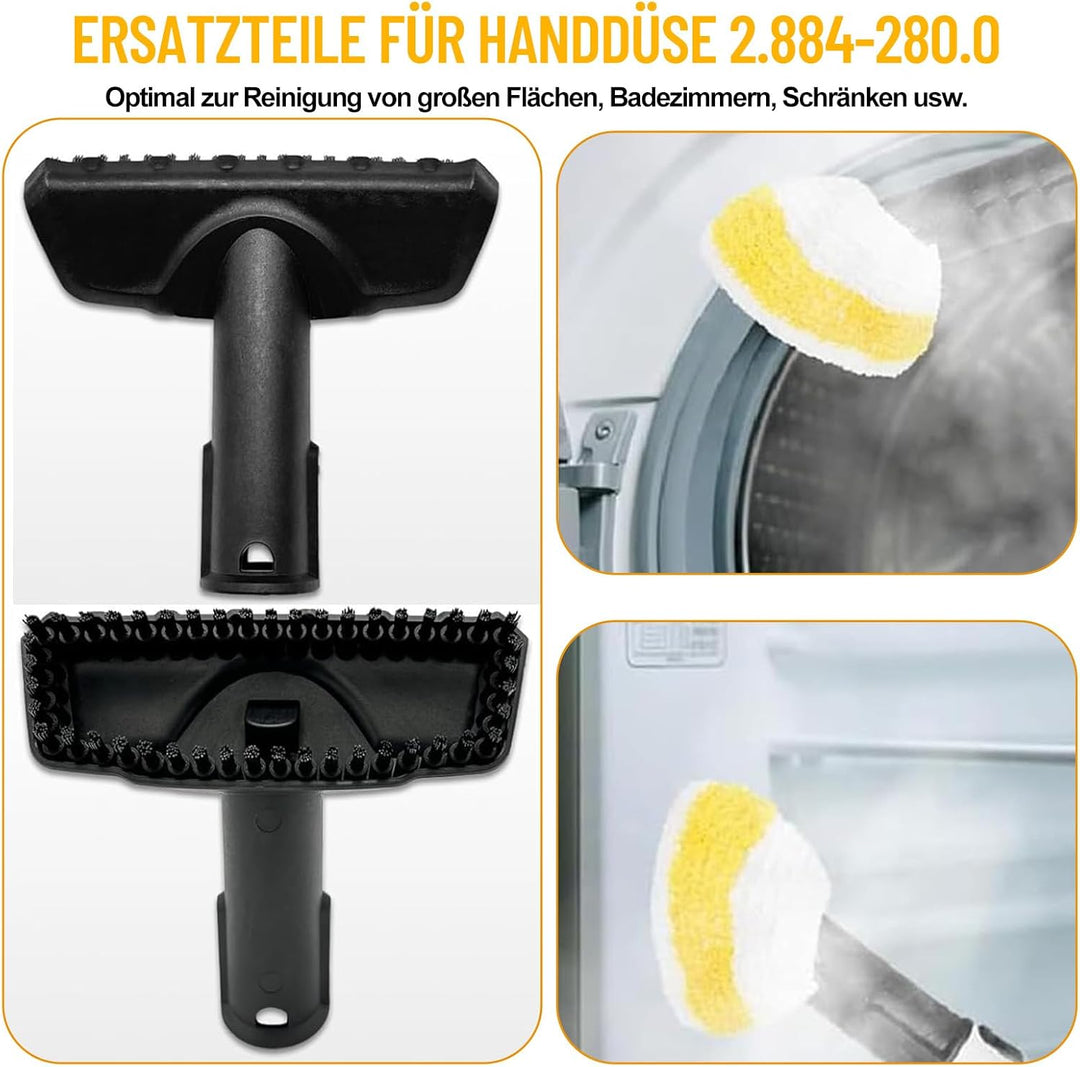 14 Stück Zubehör für Kärcher Dampfreiniger Easyfix SC1 SC2 SC3 SC4 SC5 - Dampfreiniger Bürste Set, i