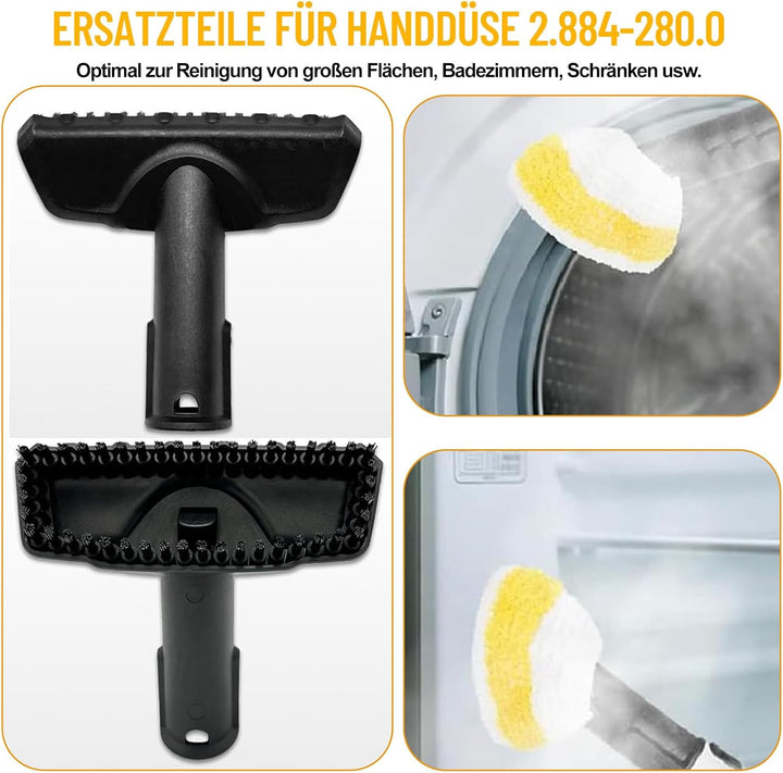 14 Stück Zubehör für Kärcher Dampfreiniger Easyfix SC1 SC2 SC3 SC4 SC5 - Dampfreiniger Bürste Set, i