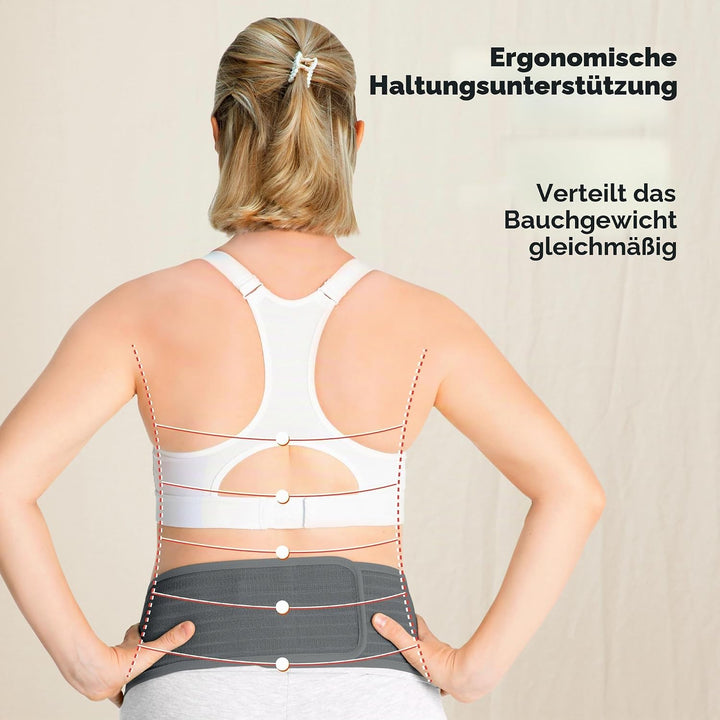 KeaBabies Schwangerschaft Bauchgurt für Schwangere - 1-Pack, Weiches und Atmungsaktives Schwangersch