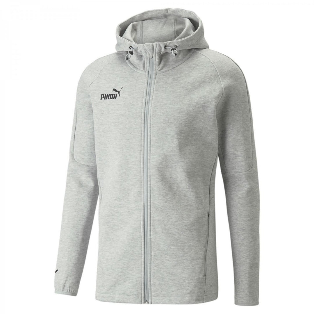 PUMA Herren Teamfinale Casuals Kapuzenjacke Jacket XXL Grau - Light Gray Heather, XXL Grau - Light G