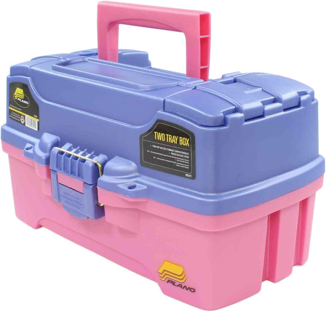 Plano 28 Tackle Box mit Dual Top Zugang, Unisex - Erwachsene, 2 Tray Tackle Box W/Dual Top Access Ei