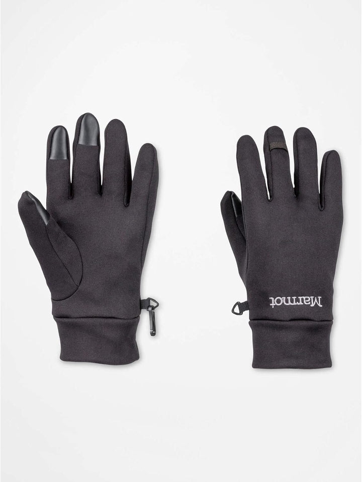 Marmot Herren Power Stretch Connect Glove, Fleecehandschuhe, Winddicht, Wasserabweisend, Mit Touchsc